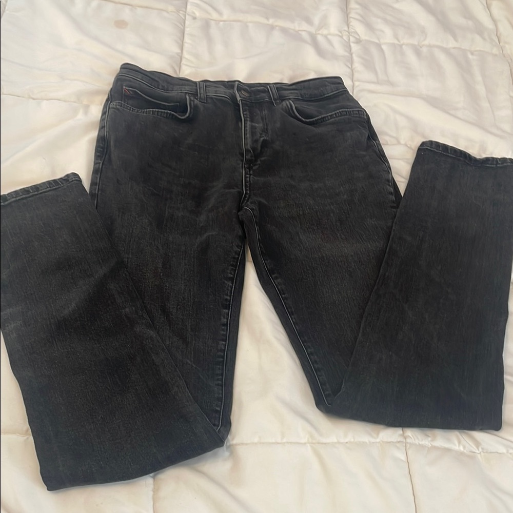 Marine Layer Original Slim Jeans - Dark Gray 33x34